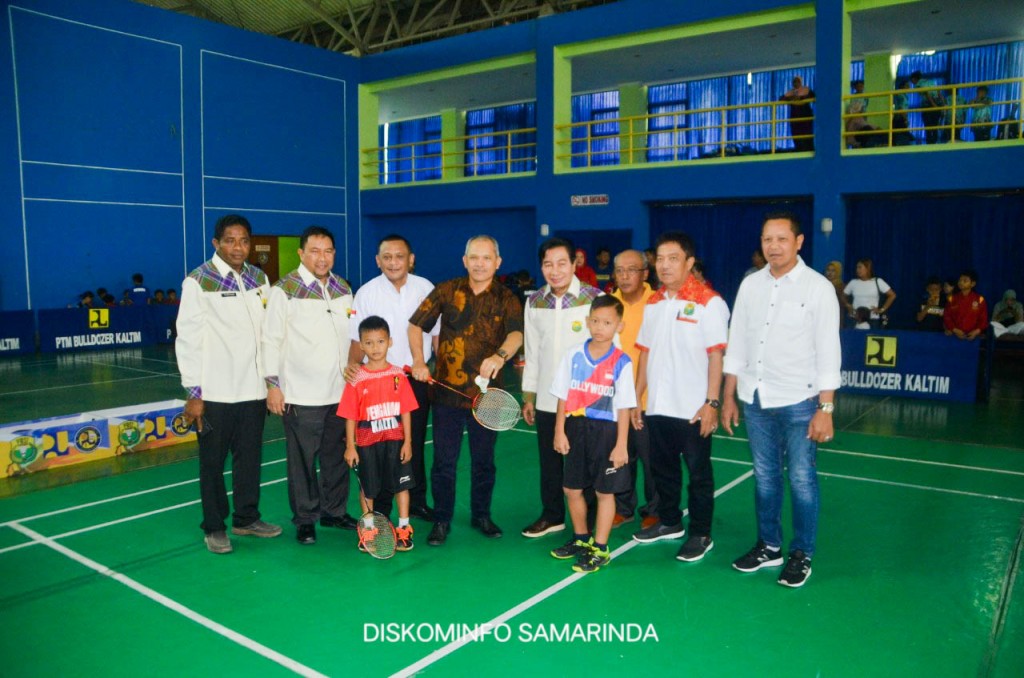374 Pebulutangkis Ramaikan Kejuaraan Bulutangkis Kota Samarinda