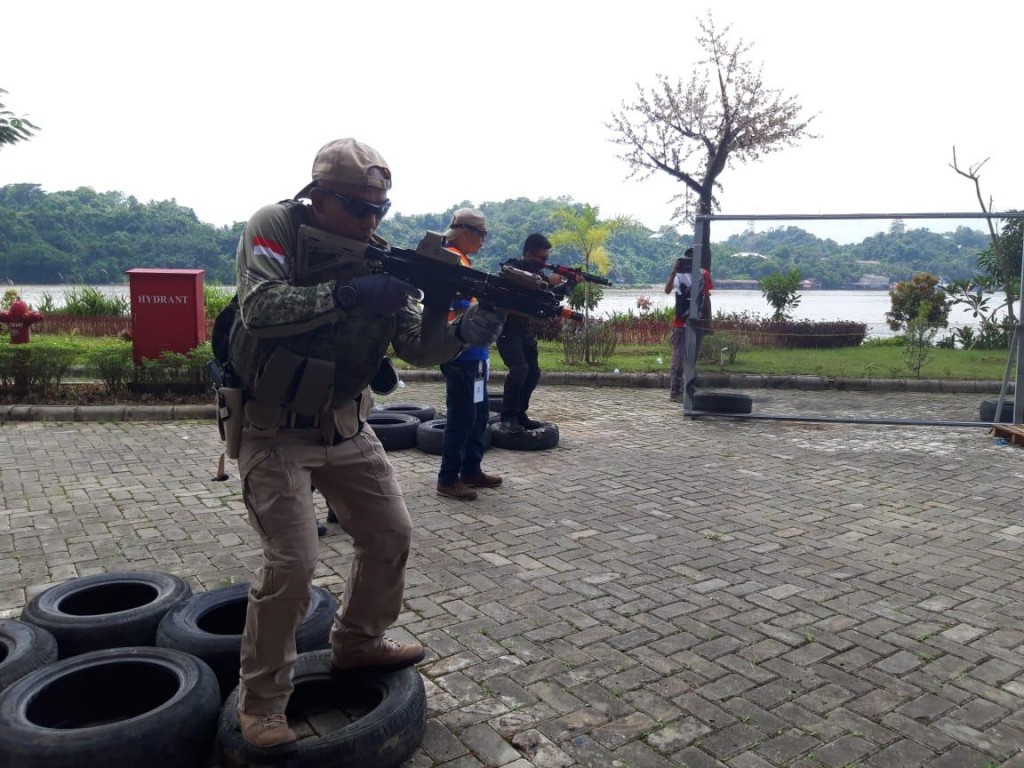 Keseruan FORNAS V Kaltim (5). Turunkan 10 Orang, Tim Airsoft Gun Kaltim Bidik Juara Umum