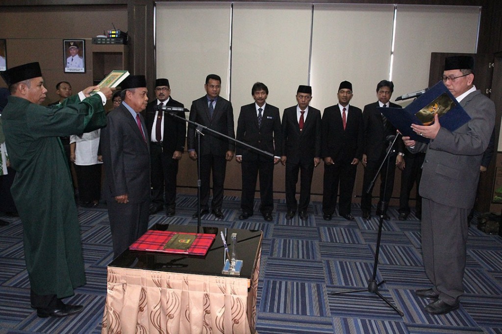 Abdullah Resmi Jadi Anggota Dewan Pengawas PDAM