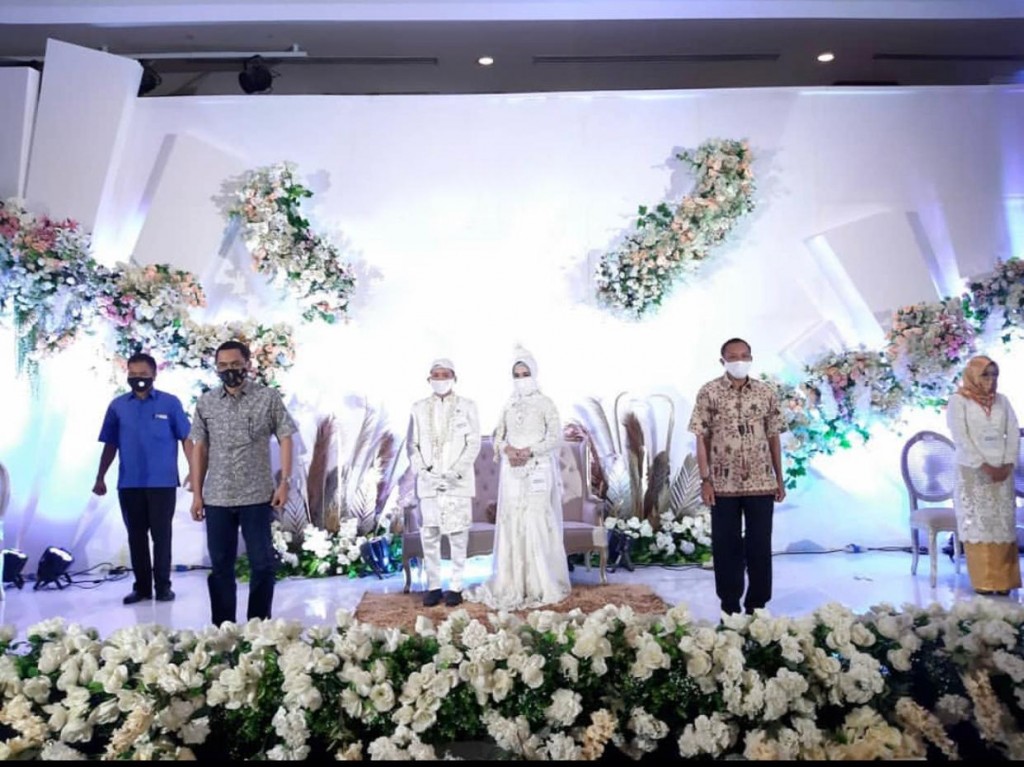 Komunitas Wedding Organizer Simulasikan Resepsi ala Protokol Kesehatan