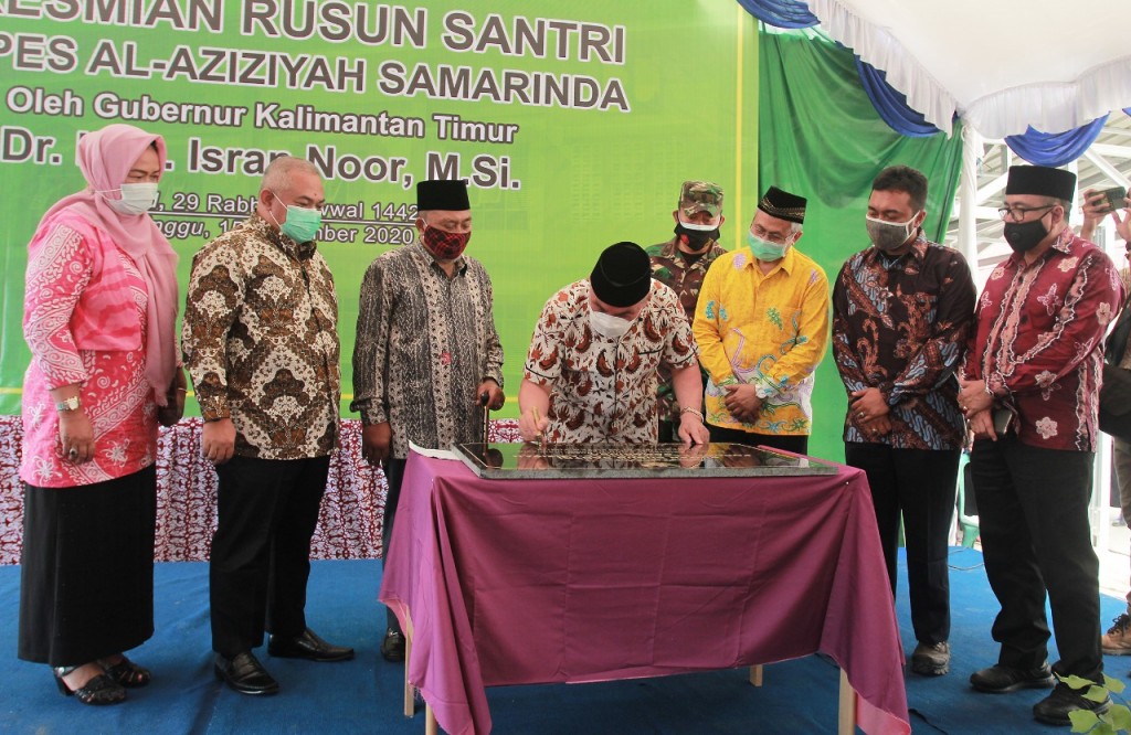 Rusun Santri Ponpes Al-Aziziyah Diresmikan, Ali Fitri Sebut Sebagai Model Yang Patut Ditiru