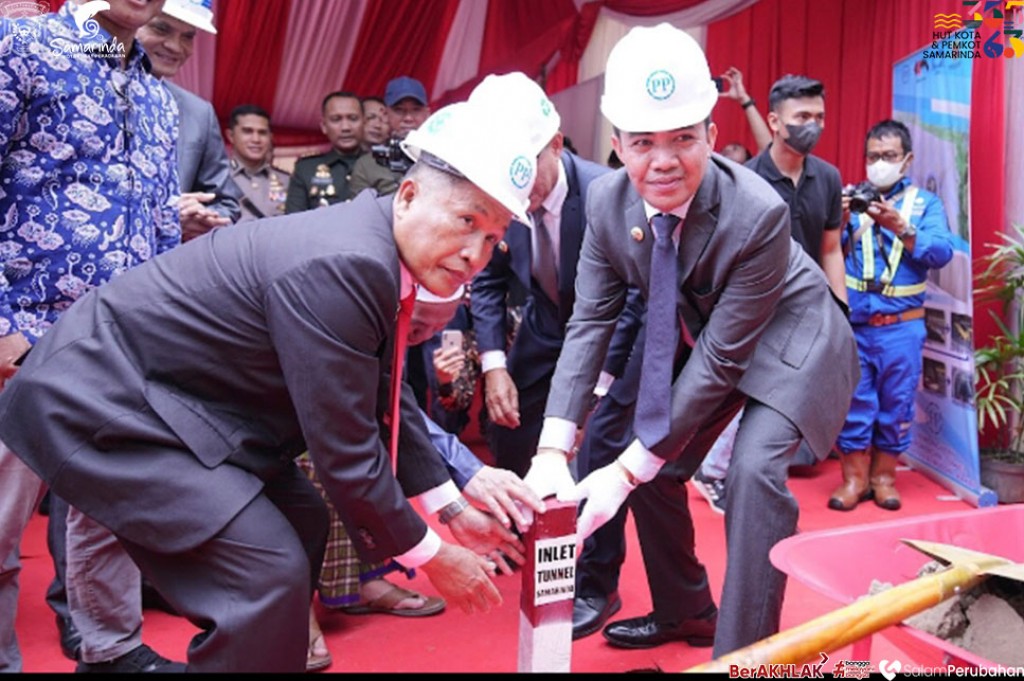 Tahun Depan Selesai, Pemkot Samarinda Akhirnya Ground Breaking Pembangunan Terowongan Gunung Manggah