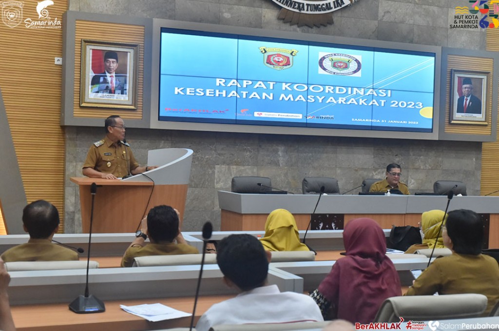 Dinkes Samarinda Gelar Rakor Kesehatan Masyarakat