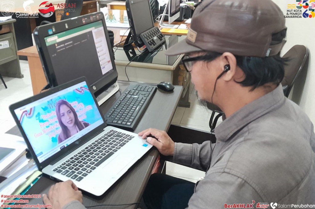 Kominfo Samarinda Ikuti Webinar Pemberdayaan dan Penguatan Forum Pembauran Kebangsaan (FPK)