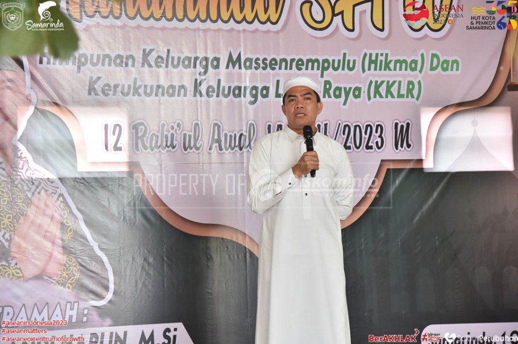 Wali Kota Samarinda Berikan Tausiyah Pada Peringatan Maulid Nabi Muhammad SAW