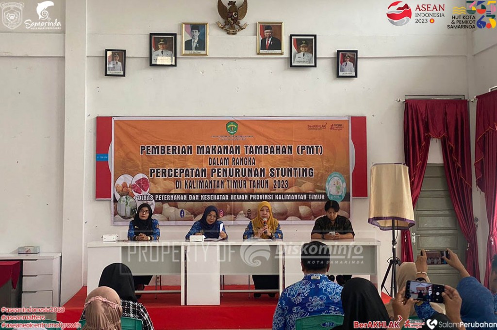 Kolaborasi Strategis DPPKB dan Dinas Peternakan Kaltim : Upaya Bersama Reduksi Stunting di Kota Samarinda