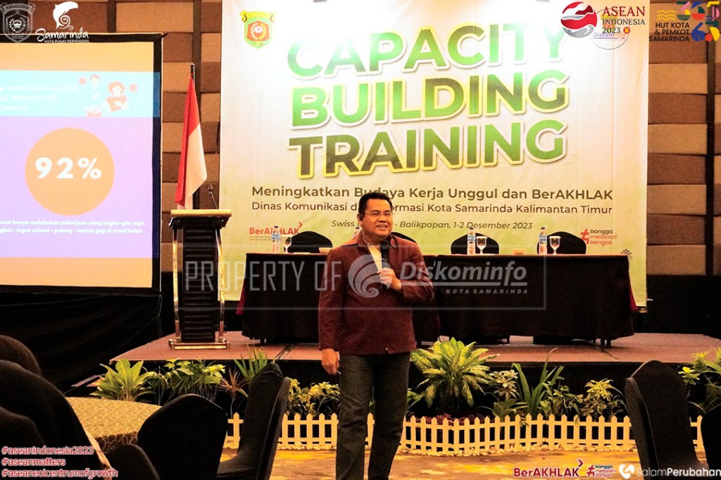 Bangun Kekompakan, Diskominfo Samarinda Gelar Capacity Building
