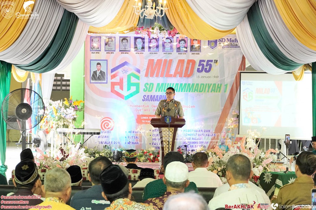 Andi Harun Hadiri Milad 55 Tahun SD Muhammadiyah 1 Samarinda