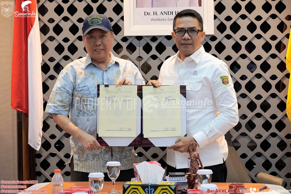 Pemkot Samarinda Tandatangani Kerjasama Investasi bersama PT REI Energi Investama untuk Bangun Pelabuhan Multi Purpose di Palaran