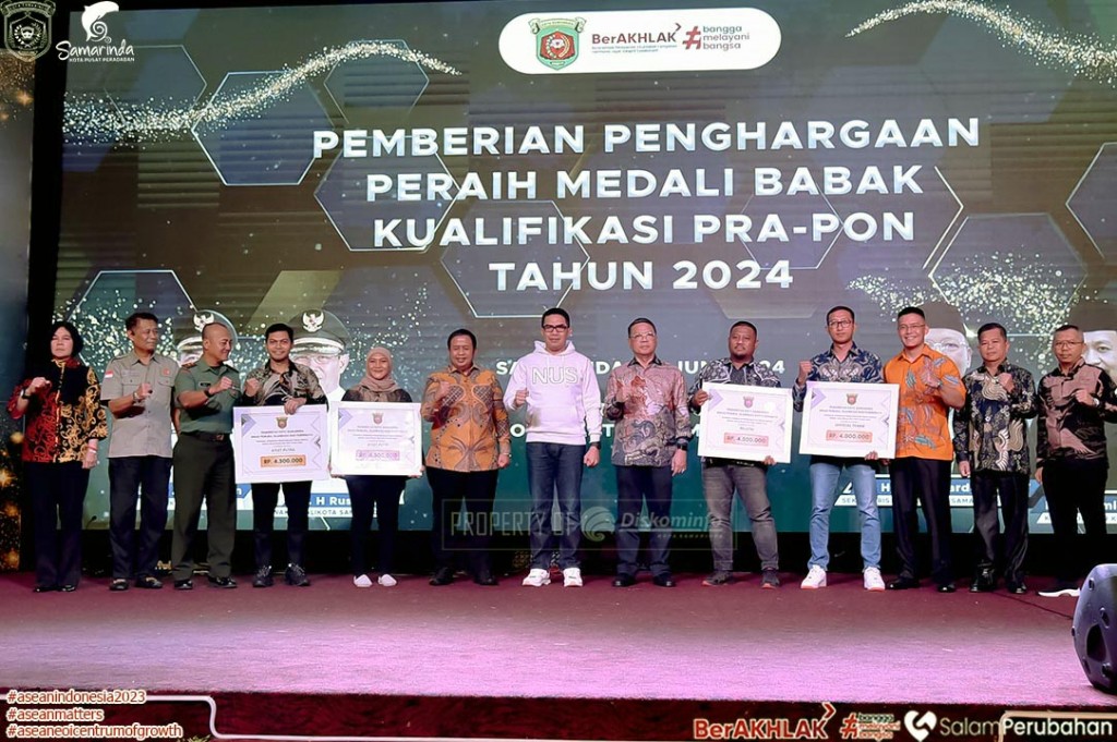 Wali Kota Samarinda, Janjikan 100 Juta Bagi Peraih Emas PON 2024
