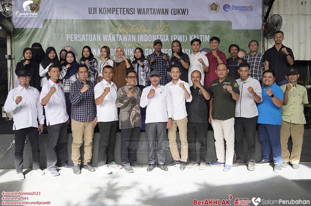 PWI Kaltim Bersama Diskominfo Samarinda, Laksanakan Uji Kompetensi Wartawan