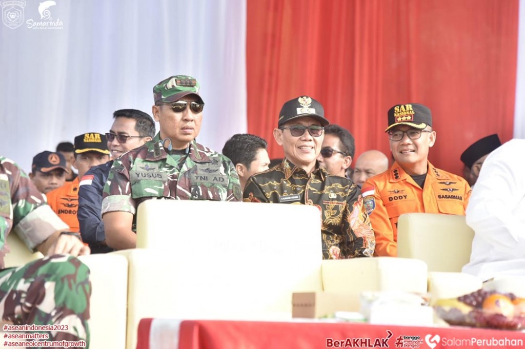 Rusmadi Hadiri Simulasi Sispamkota Jelang Pilkada Serentak 2024