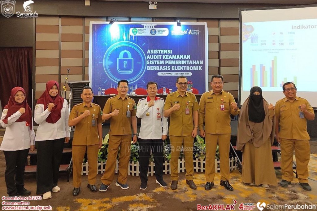 Diskominfo Provinsi Kaltim Gelar Asistensi Audit Keamanan SPBE