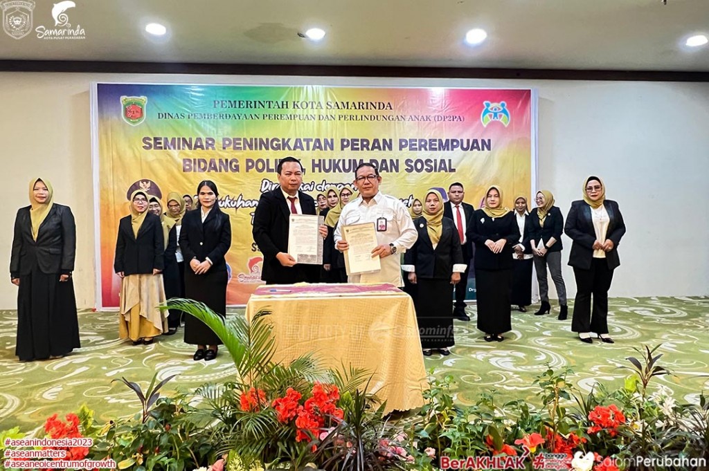 Perempuan Samarinda Semakin Berdaya, Forum Puspa Bungah Gerecek Dikukuhkan dan Seminarkan Peran Perempuan di Bidang Politik, Hukum, dan Sosial